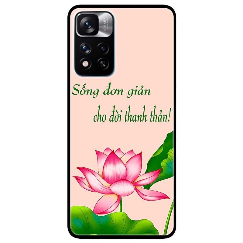 Ốp lưng dành cho Xiaomi Redmi Note 11 Pro 5G - Sống Đơn Giản