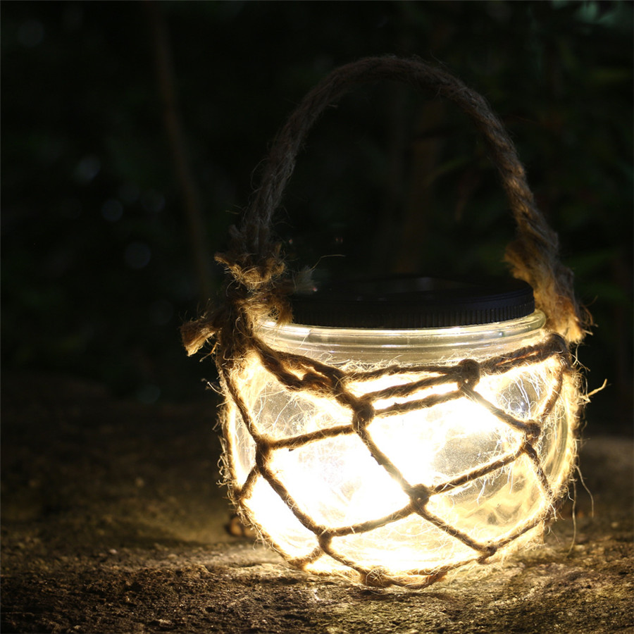 Đèn led trang trí sân vườn treo cây solar HT964
