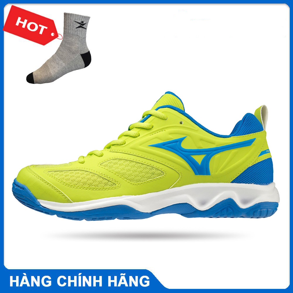 Giày cầu lông bóng bàn Mizuno Dynablitz dành cho cả nam và nữ siêu hot-tặng tất thể thao bendu