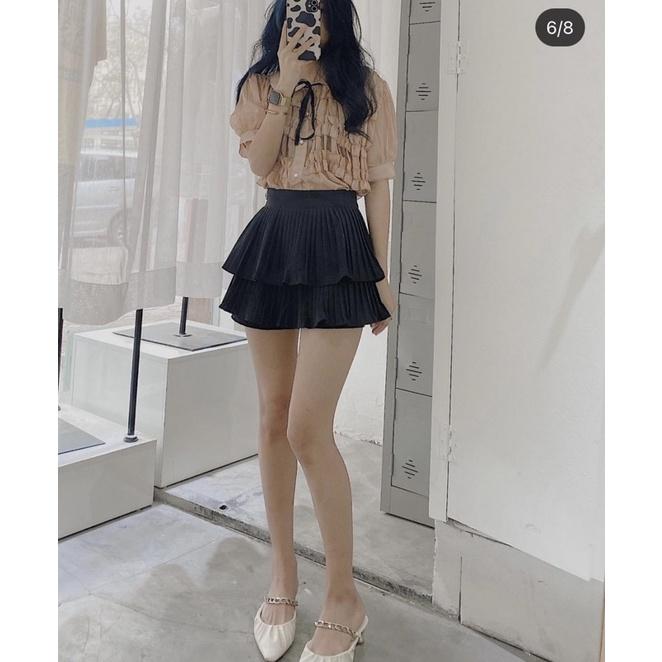 Chân váy xếp li by Samhyewear