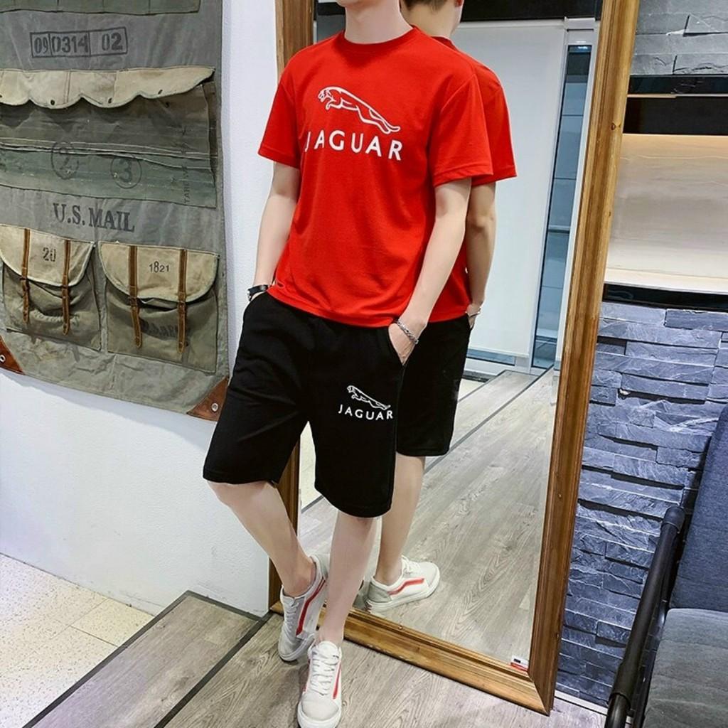 Đồ bộ nam nữ unisex mùa hè chất mè xịn co giãn 4 chiều thoáng mát (jaguar)