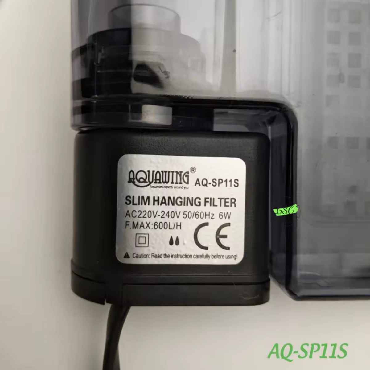 Lọc thác hồ cá kết hợp lọc váng AQUAWING 6W - AQ-SP011S lọc hút đáy - hút mặt nước