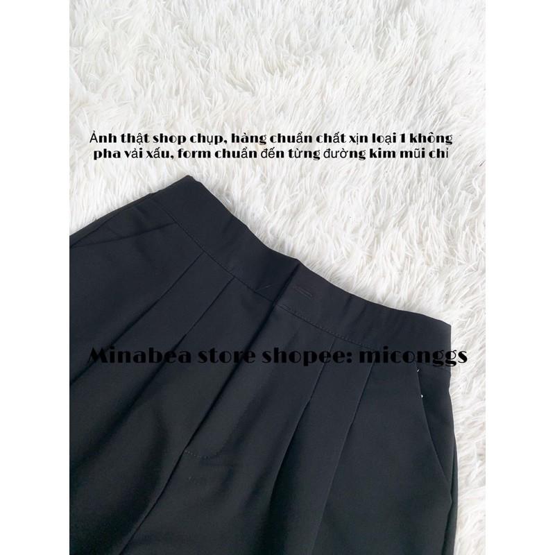 Quần Baggy thụng khóa chân xếp ly gấu siêu hot hit