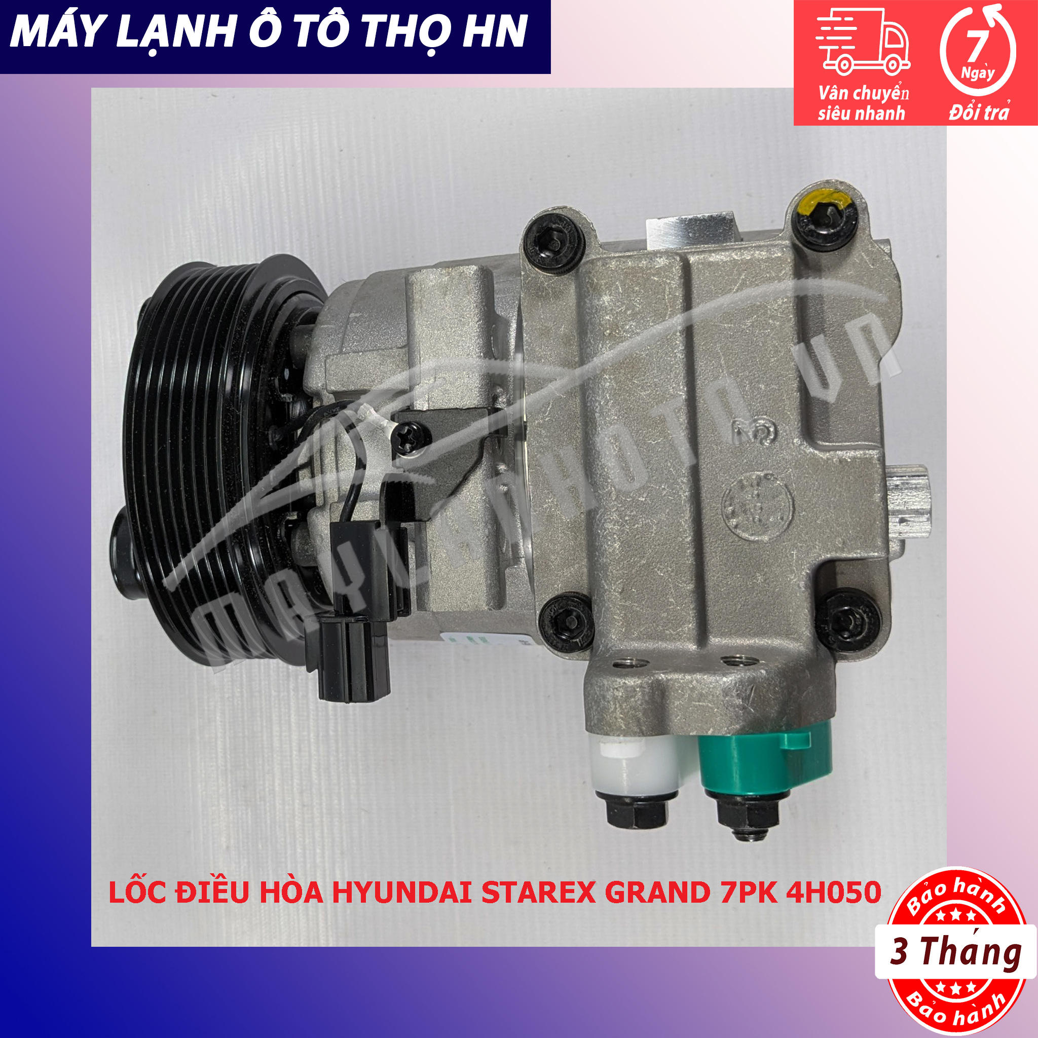 Lốc điều hòa Hyundai Starex Grand 2007 2008 2009 2010 2011 2012 2013 2014 2015 Hàn Quốc 07 08 09 10 11 12 13 14 15 97701-4H050