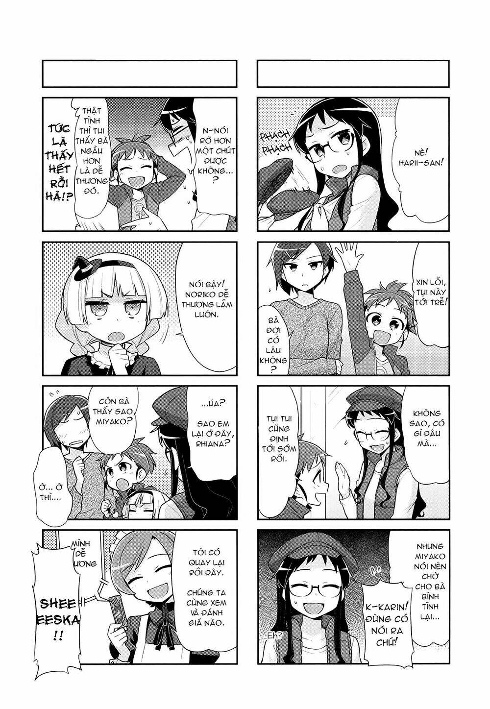 majyo to houki to kurobuchi megane chapter 13 3