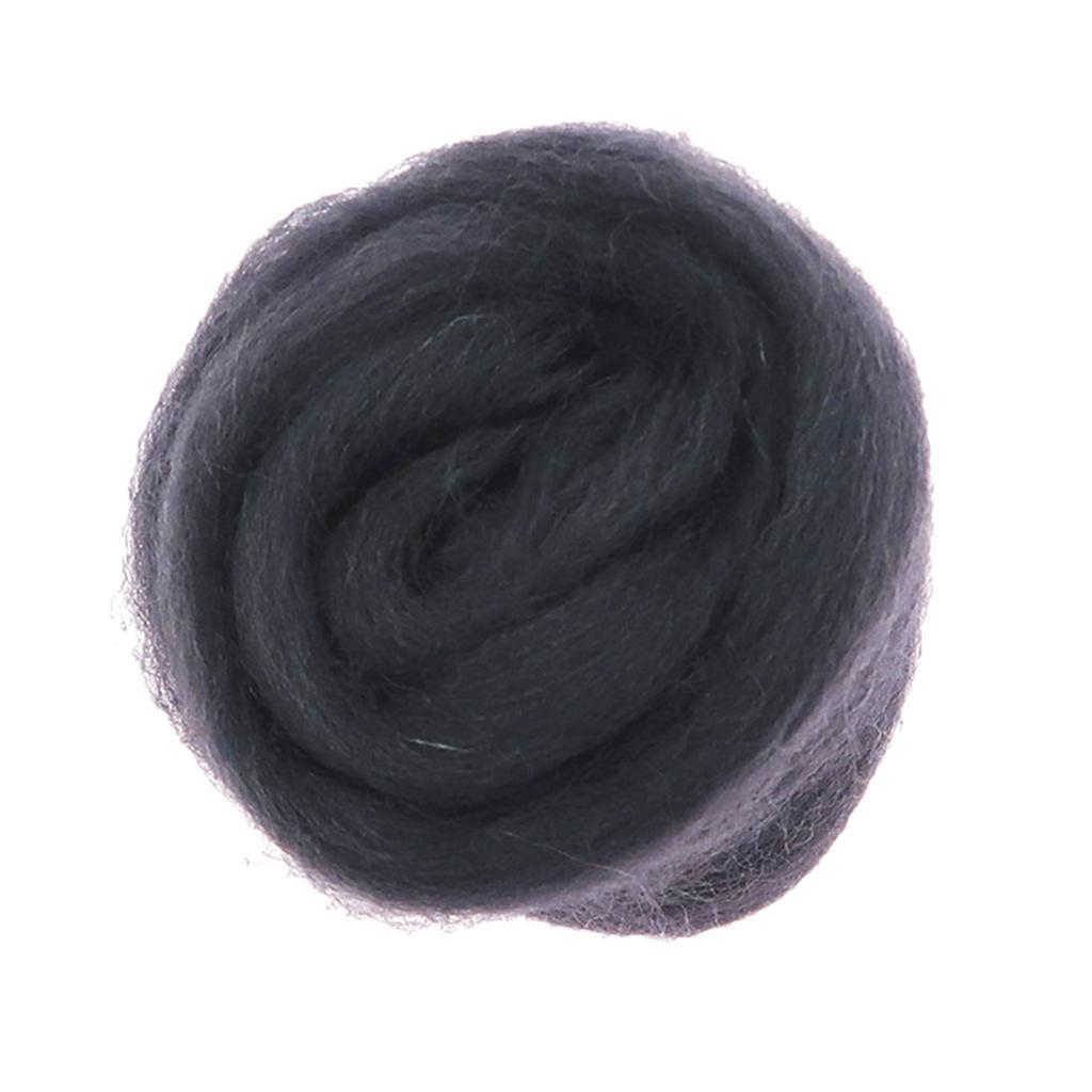 1 Piece 10g Soft Wool Roving Felting Wool for DIY Needle Felting Craft Materials