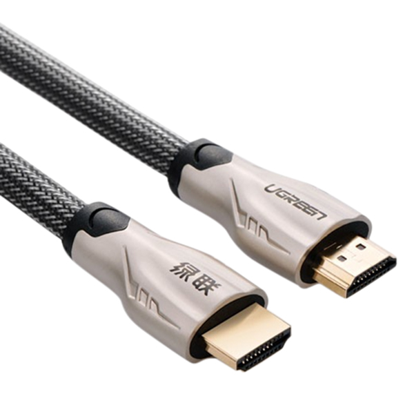 Cáp HDMI 3m Bọc Lưới Chống Nhiễu Hỗ Trợ 3D Full HD 4Kx2K Ugreen 11192 - Hàng Chính Hãng