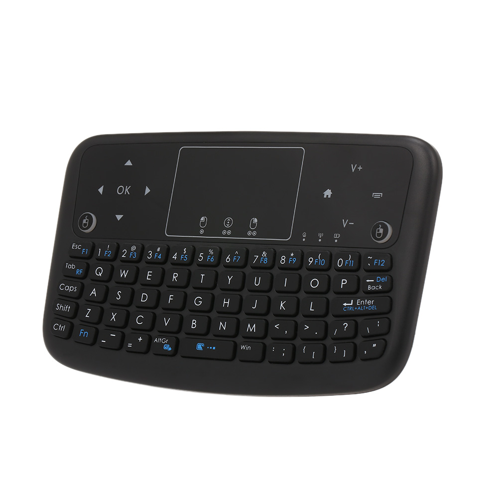 Bàn Phím Không Dây A36 Mini Cảm Ứng Chuột Không Dây 2.4GHz Cho AnDroid TV Box Smart TV PC Máy Tính Xách Tay