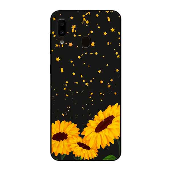 Ốp Lưng in cho Samsung A20 / A30 Mẫu Hoa Hướng Dương̣ - Hàng Chính Hãng