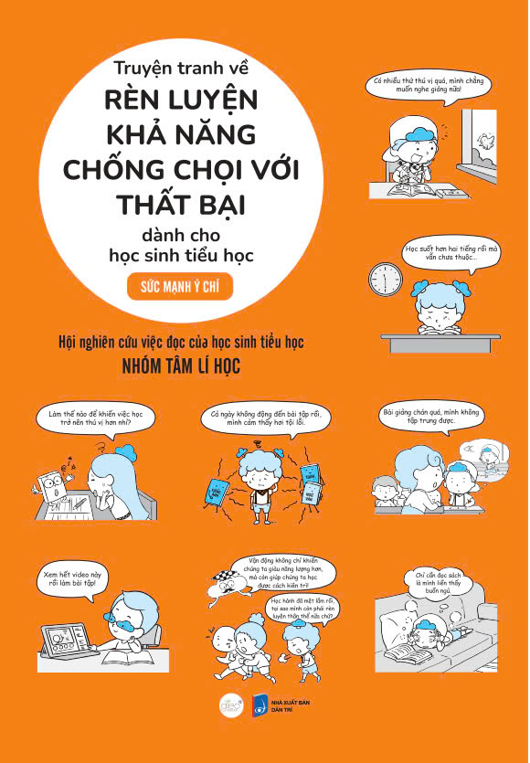 Bộ 03 Cuốn Truyện Tranh Về Rèn Luyện Khả Năng Chống Chọi Với Thất Bại Dành Cho Học Sinh Tiểu Học