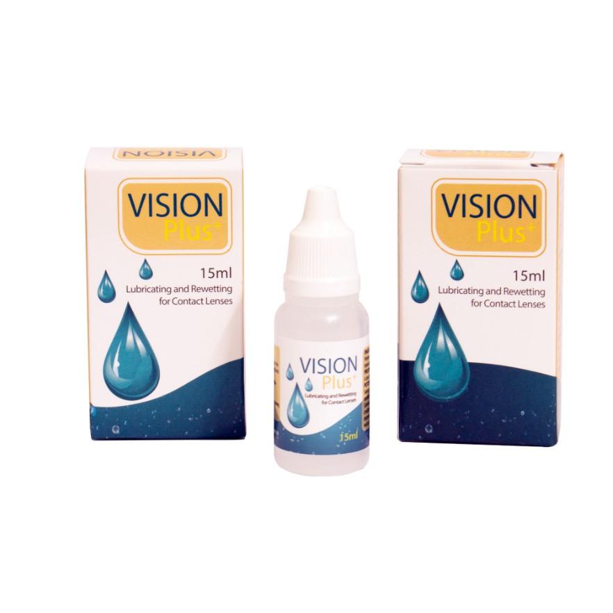 Nhỏ Mắt Kính Áp Tròng Vision Plus +