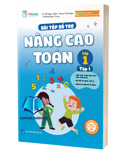 Sách - Bài Tập Bổ Trợ Nâng Cao Toán Lớp 1 – Tập 1