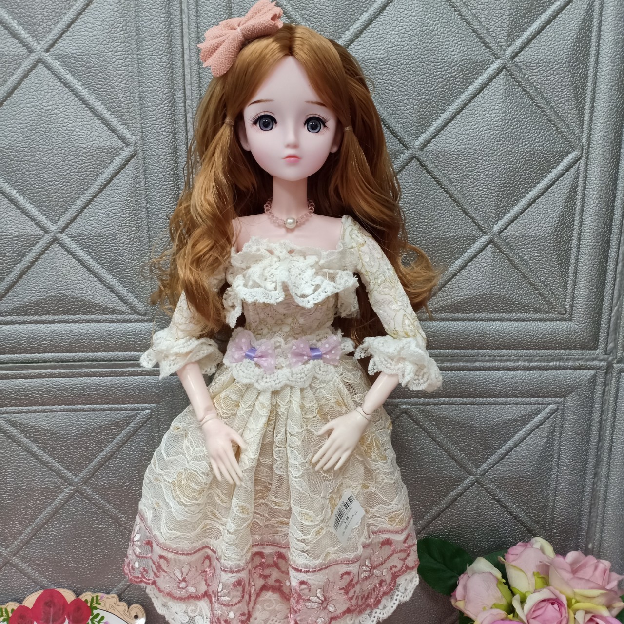 Váy tiểu thư công chúa cho búp bê 60cm Adhshop