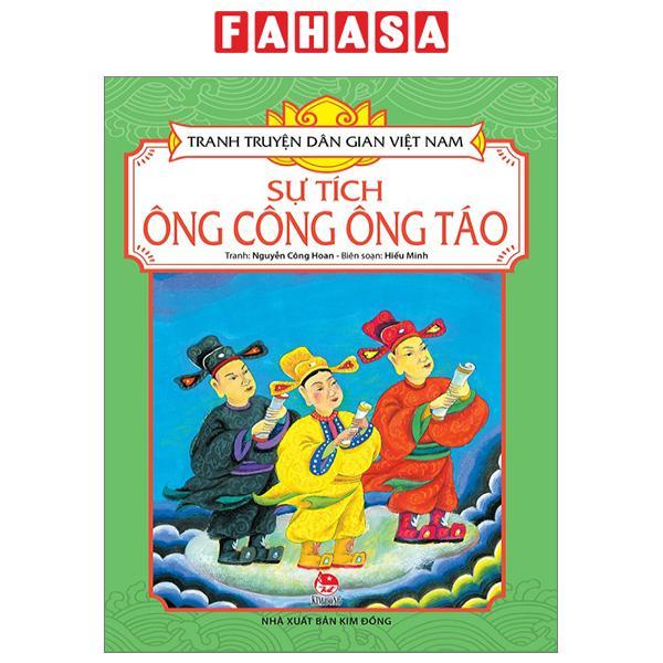 Tranh Truyện Dân Gian Việt Nam: Sự Tích Ông Công Ông Táo