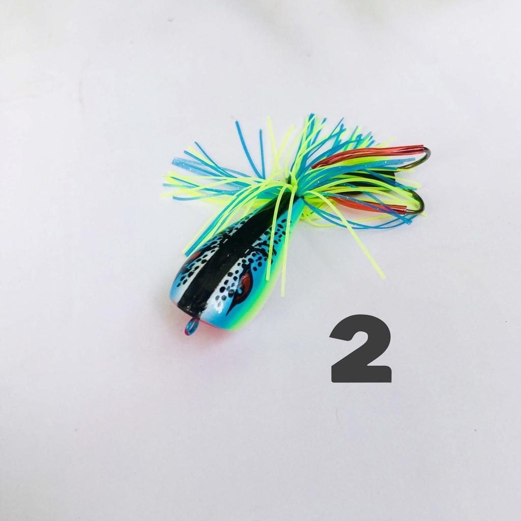 Mồi giả câu lure nhái nhảy 3D có chống vướng phukiencaulure25 mồi câu lure thái lan siêu nhạy, chuyên lure, cá lóc...