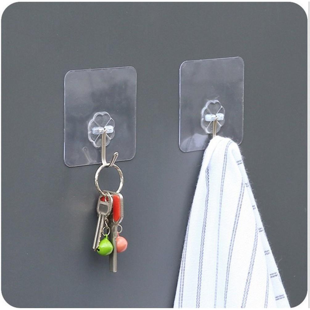 Bộ 50 Móc Dán Tường Siêu Dính - Hàng Loại 1