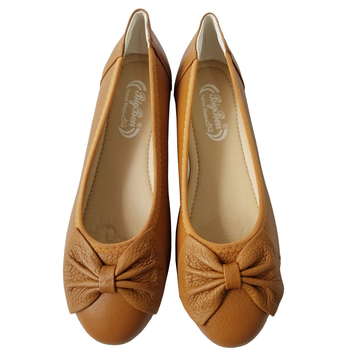 Giày Búp Bê Nữ Da Bò Thật BIGGBEN BB142