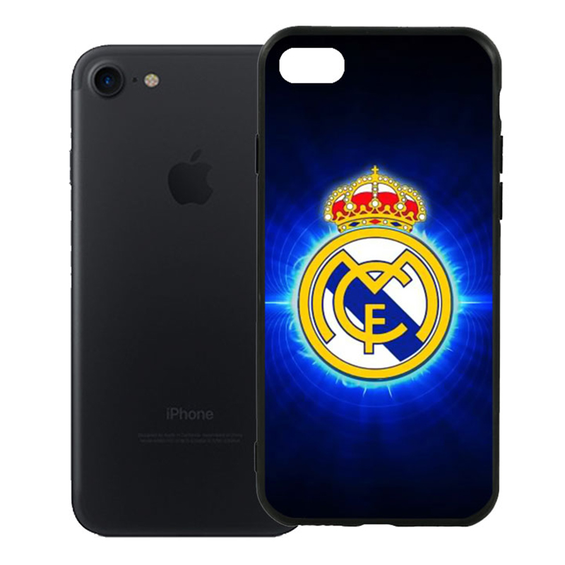 Ốp Lưng Viền TPU Cao Cấp Dành Cho iPhone 7 - Clb Real Madrid 01