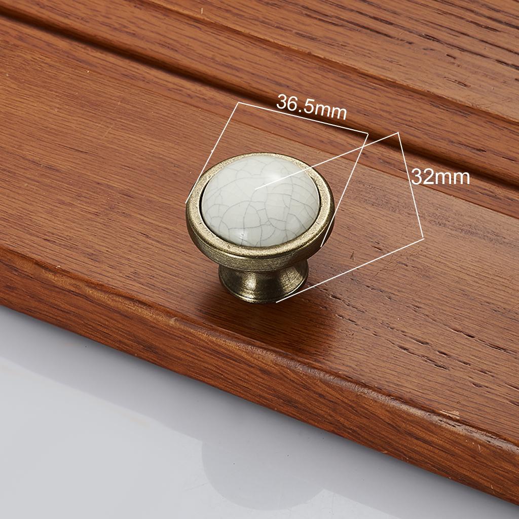 Vintage Pull Knobs Cabinet Cupboard Drawers Handle
