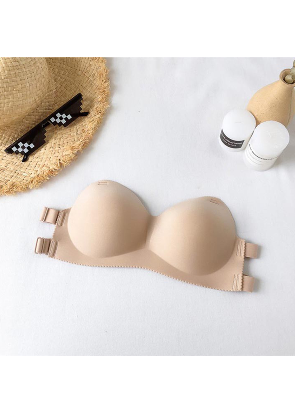 2 Áo Bra đúc su chống tụt dây chéo