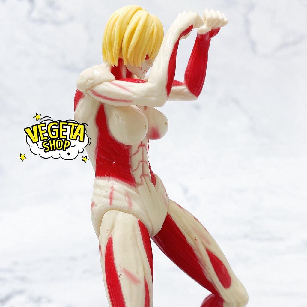 Mô hình Attack On Titan - Annie Leonhart - Titan hình nữ Female Titan - Titan nữ nhân - Fullbox 16cm - Đại chiến titan