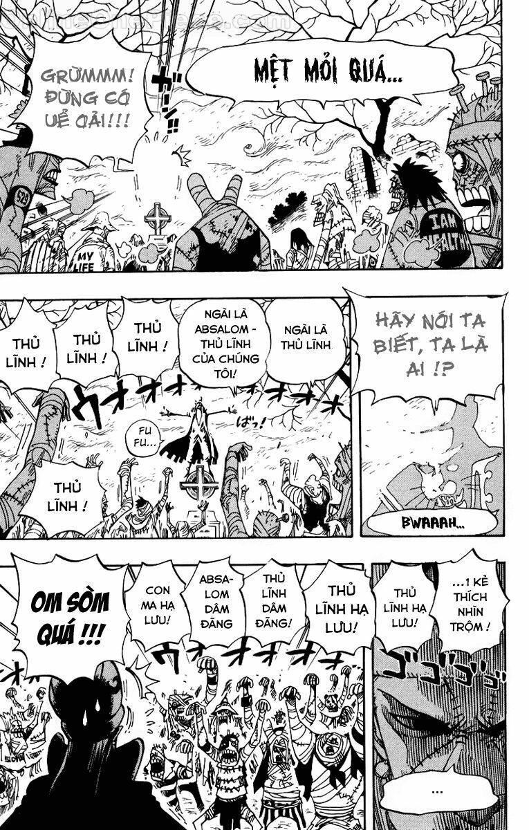 đảo hải tặc - one piece chapter 449 12