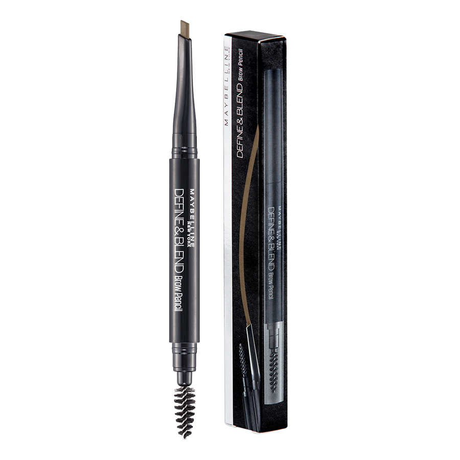 Chì Kẻ Mày 2 Đầu Sắc Nét Tự Nhiên Maybelline New York Define & Blend Brow Pencil 0.16g