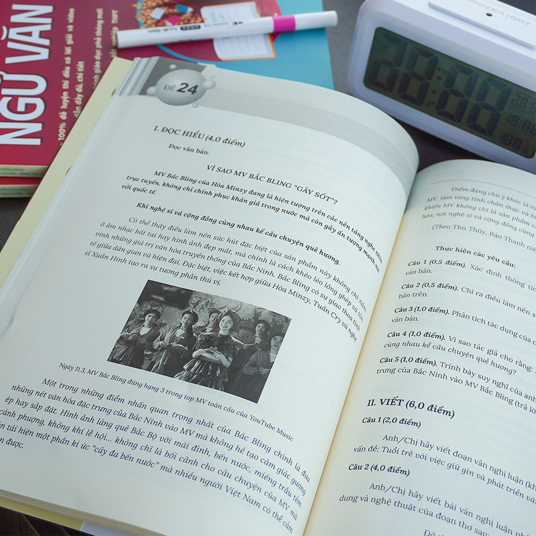 Sách - 50 Đề Luyện Thi Tốt Nghiệp THPT 2026 - Ngữ Văn