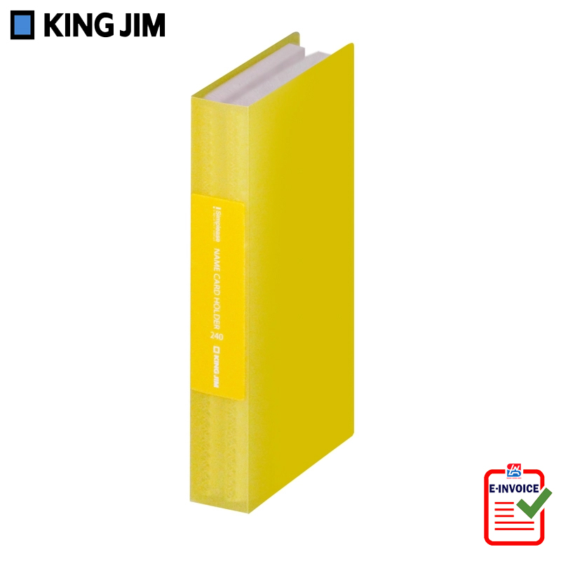 Sổ 120 danh thiếp King Jim 212T-120GSV