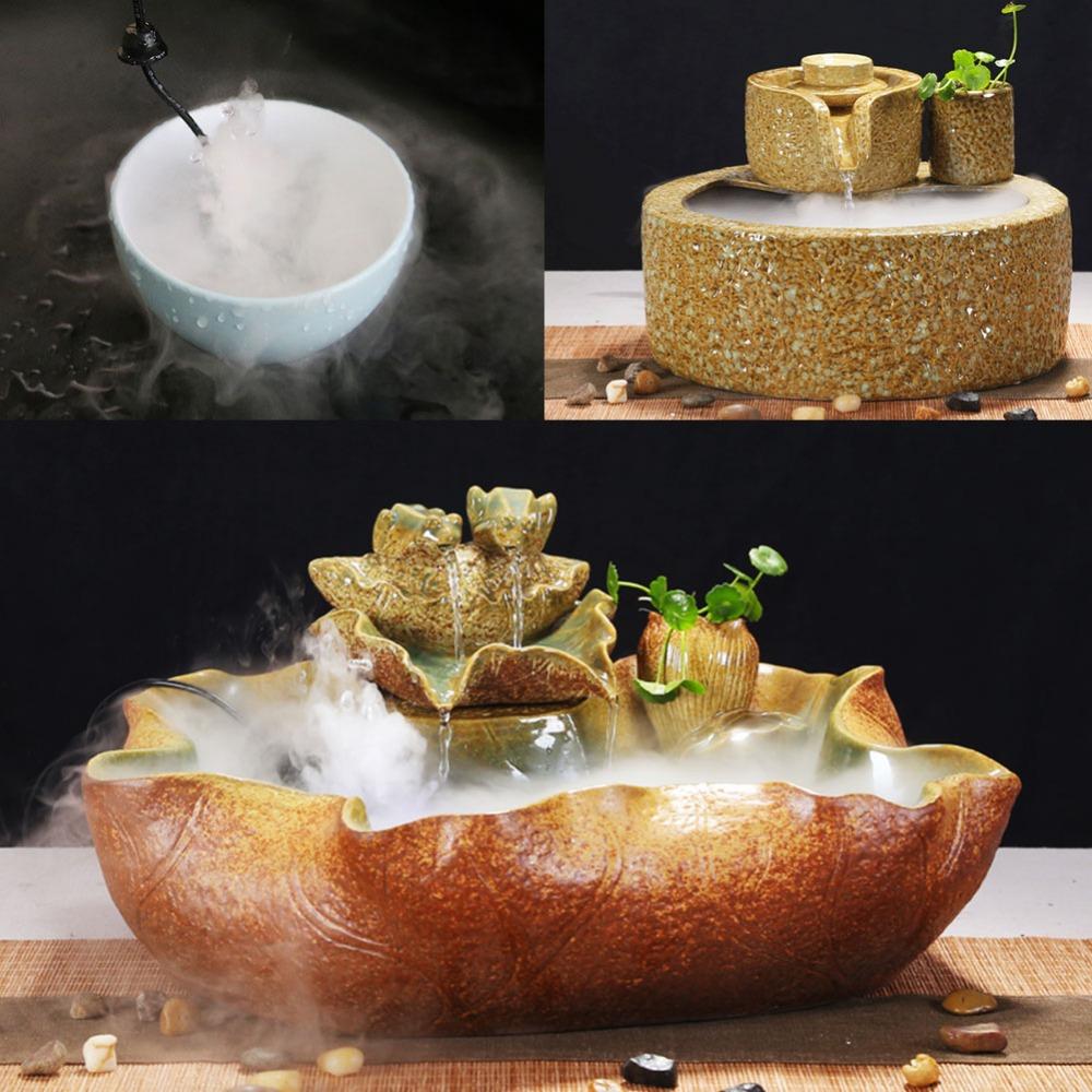 24V Siêu Âm Phun Sương Tạo Phun Sương Tạo Ẩm Hình Ếch Con Vòi Phun Nước Ao Atomizer Máy Tạo Độ Ẩm Không Khí Với Adapter EU/Mỹ Vòi Phun Nước Ao atomizer