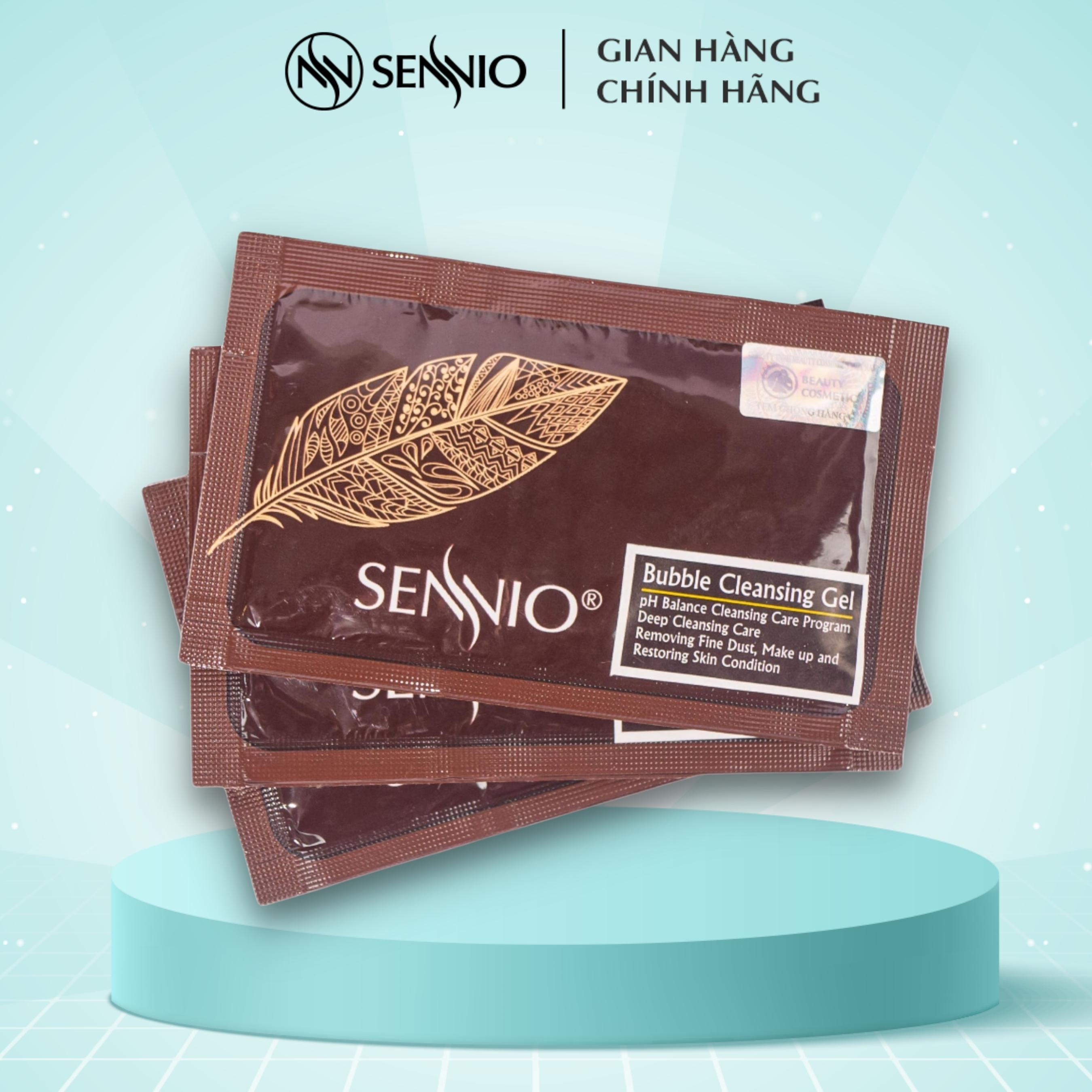 Mặt nạ sủi bọt thải độc tố sennio