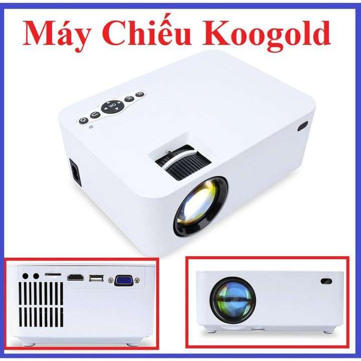 Máy Chiếu Mini KOOGOLD Smart LED Projector Full HD 1080p Support Max 60 inch