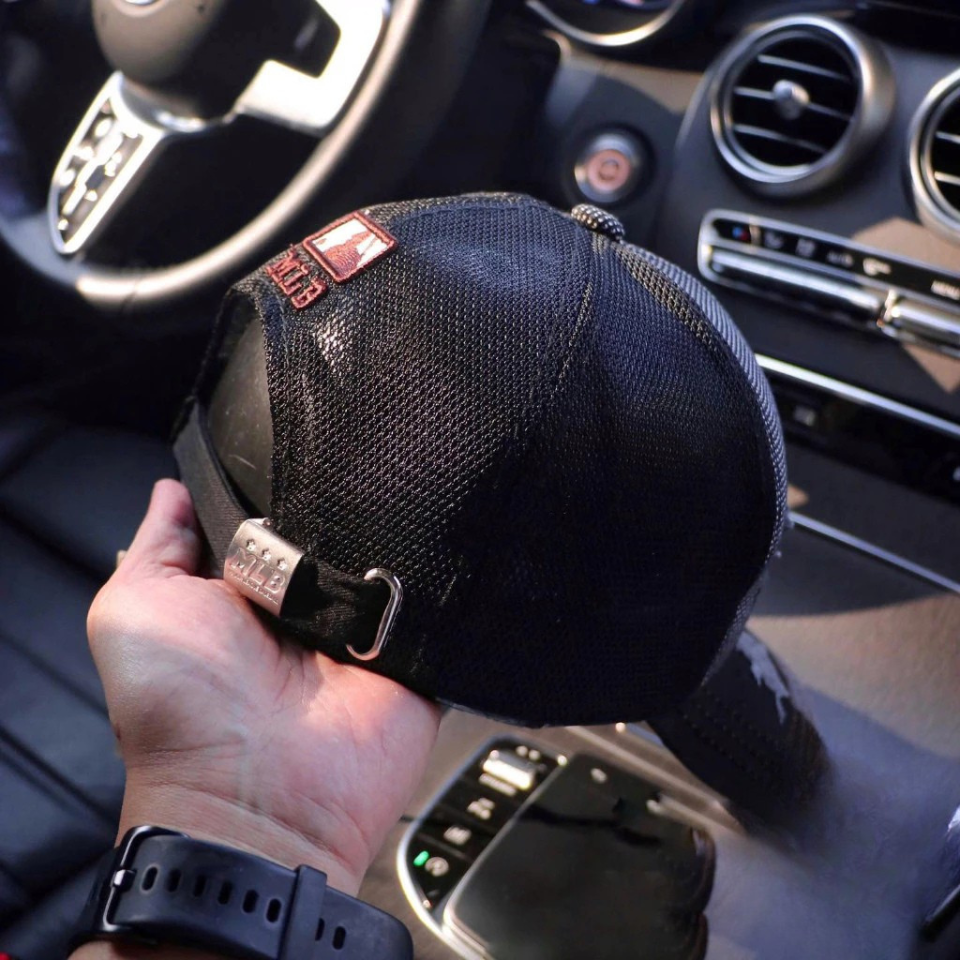 Nón kết, mũ lưỡi trai Ông Địa 79 vải kaki phối lưới form chuẩn thời trang đường phố