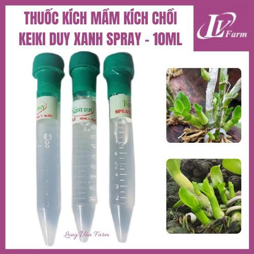 KEIKI DUY SPRAY XANH-ĐỎ 10ml - Thuốc Phun Kích Mầm Kích Chồi Kích Kie Cho Hoa Lan, Cây Cảnh