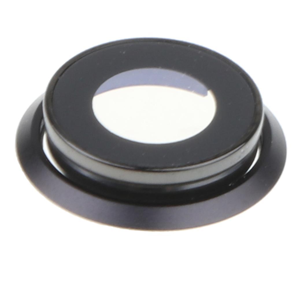 Phone Rear Camera Lens Cover Glass & Metal Frame Holder For 8