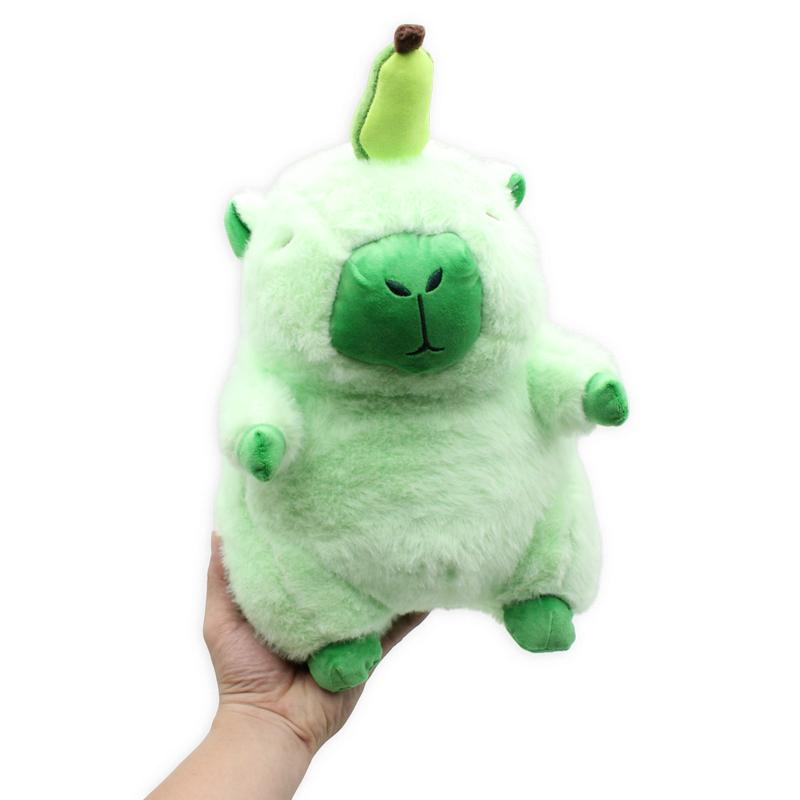 Thú Bông Capybara Đội Trái Bơ 30 cm - Nuan Nuan DL24-003