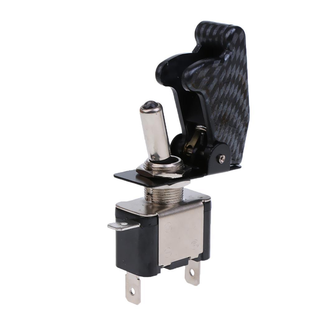 5 Pieces DC 12V 20A Rocker Toggle with