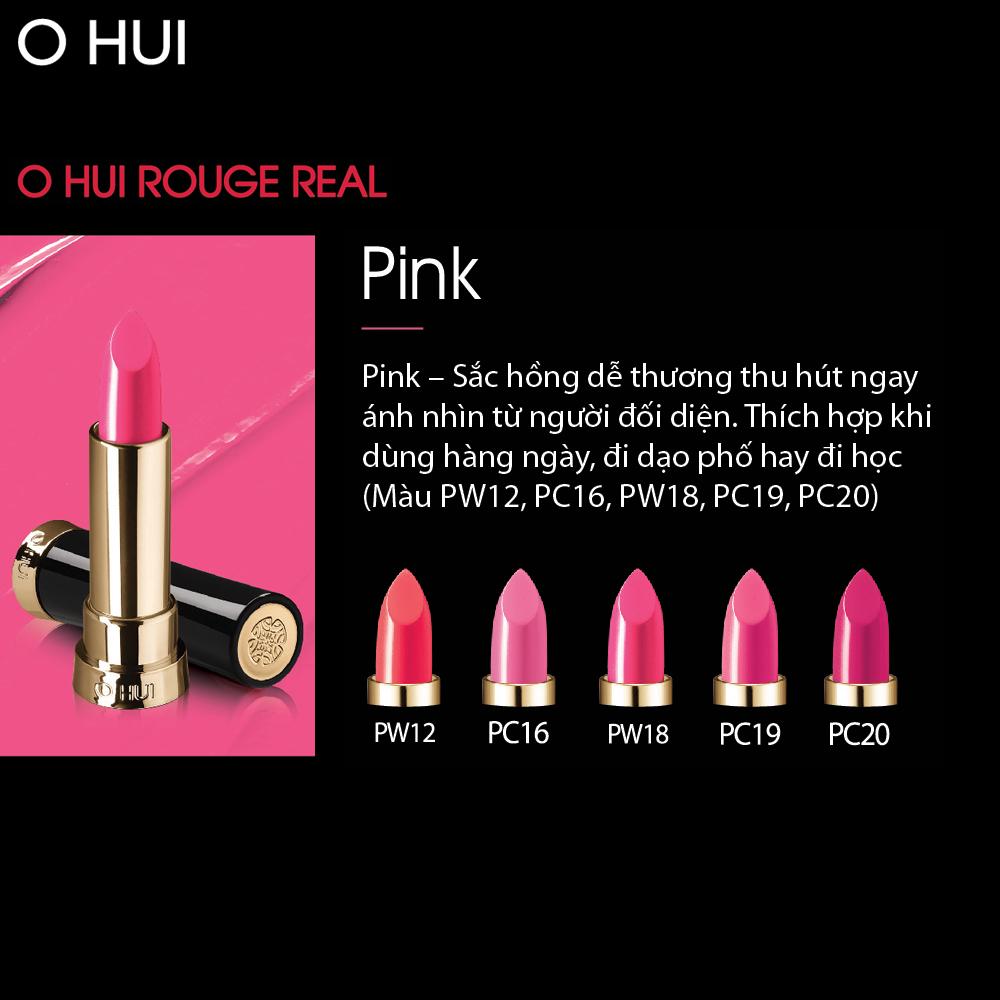 Son môi OHUI Rouge Real Lipstick 3.5g