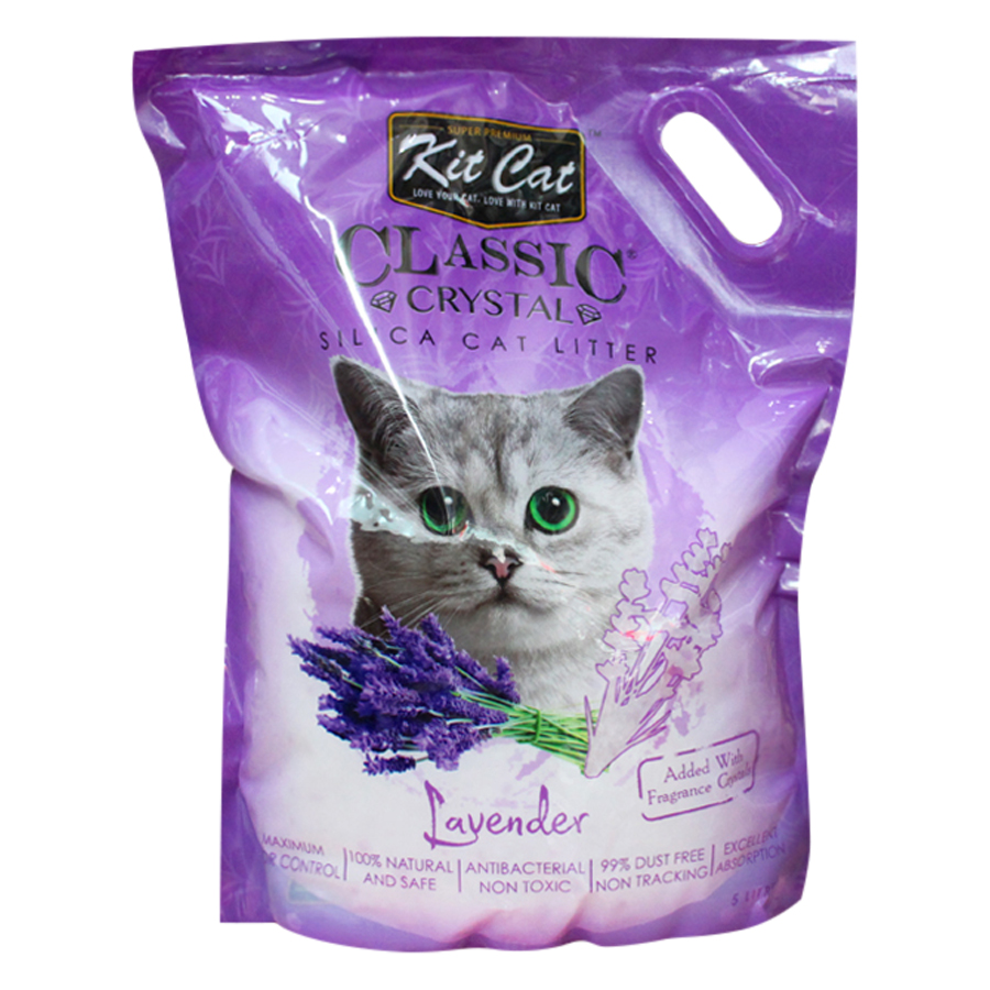 Cát Thủy Tinh Kit Cat - Oải Hương (5L)