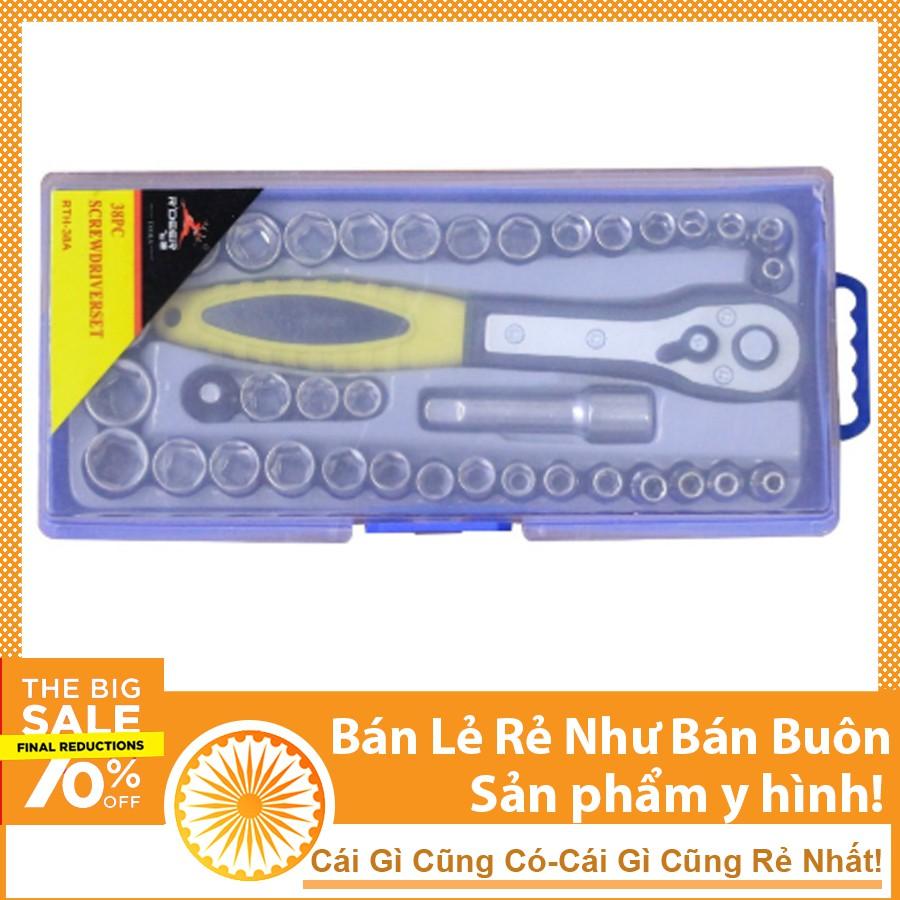 Bộ Khẩu Lục Giác 38 Chi Tiết R'DEER RTH-38A