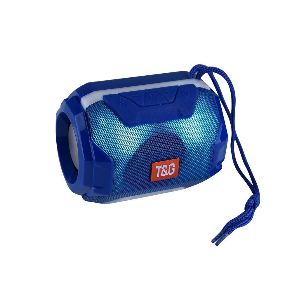 Loa bluetooth TG162 Âm Thanh Siêu Trầm Thiết Kế Đèn Nhiều Màu Sắc Sáng Tạo