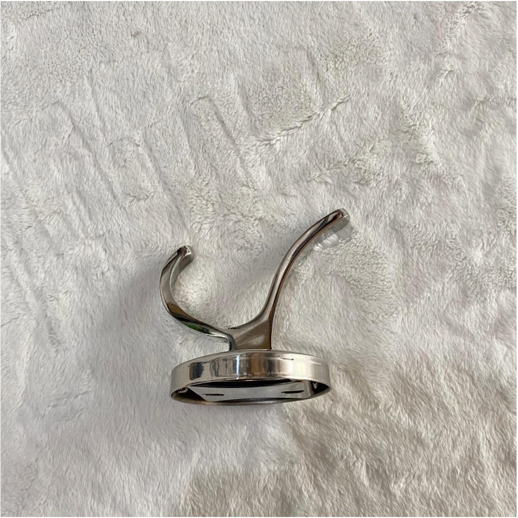 Móc áo đơn pát tròn inox 304, TT-030