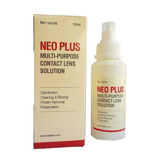 Dung Dịch Ngâm Kính Áp Tròng Neo Plus Hàn Quốc