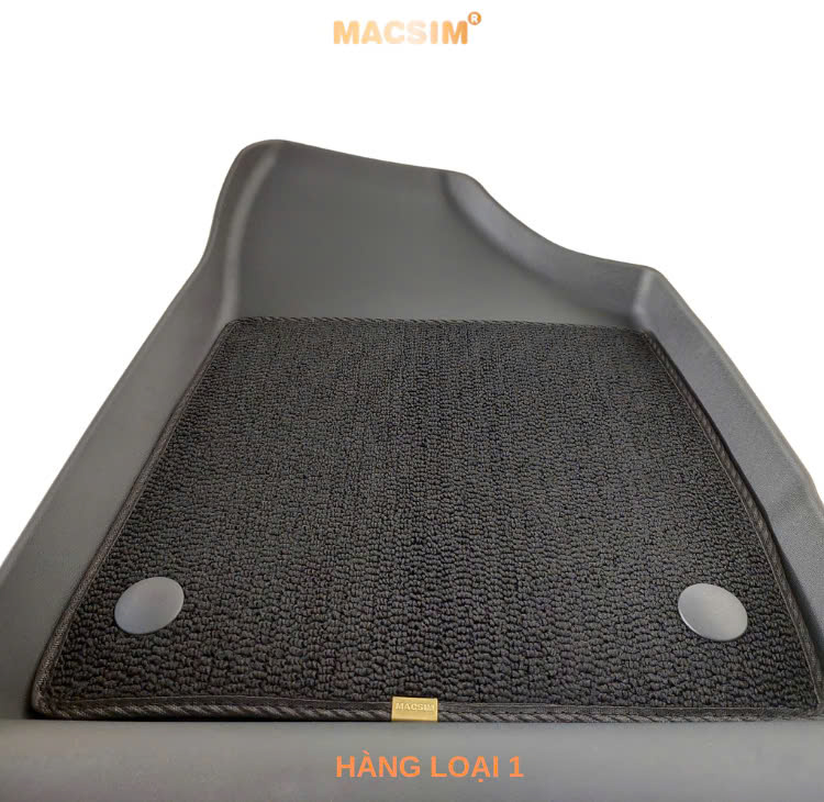 Thảm lót sàn ô tô 2 lớp cao cấp dành cho xe Vinfast Herio Green-(sd3) nhãn hiệu Macsim