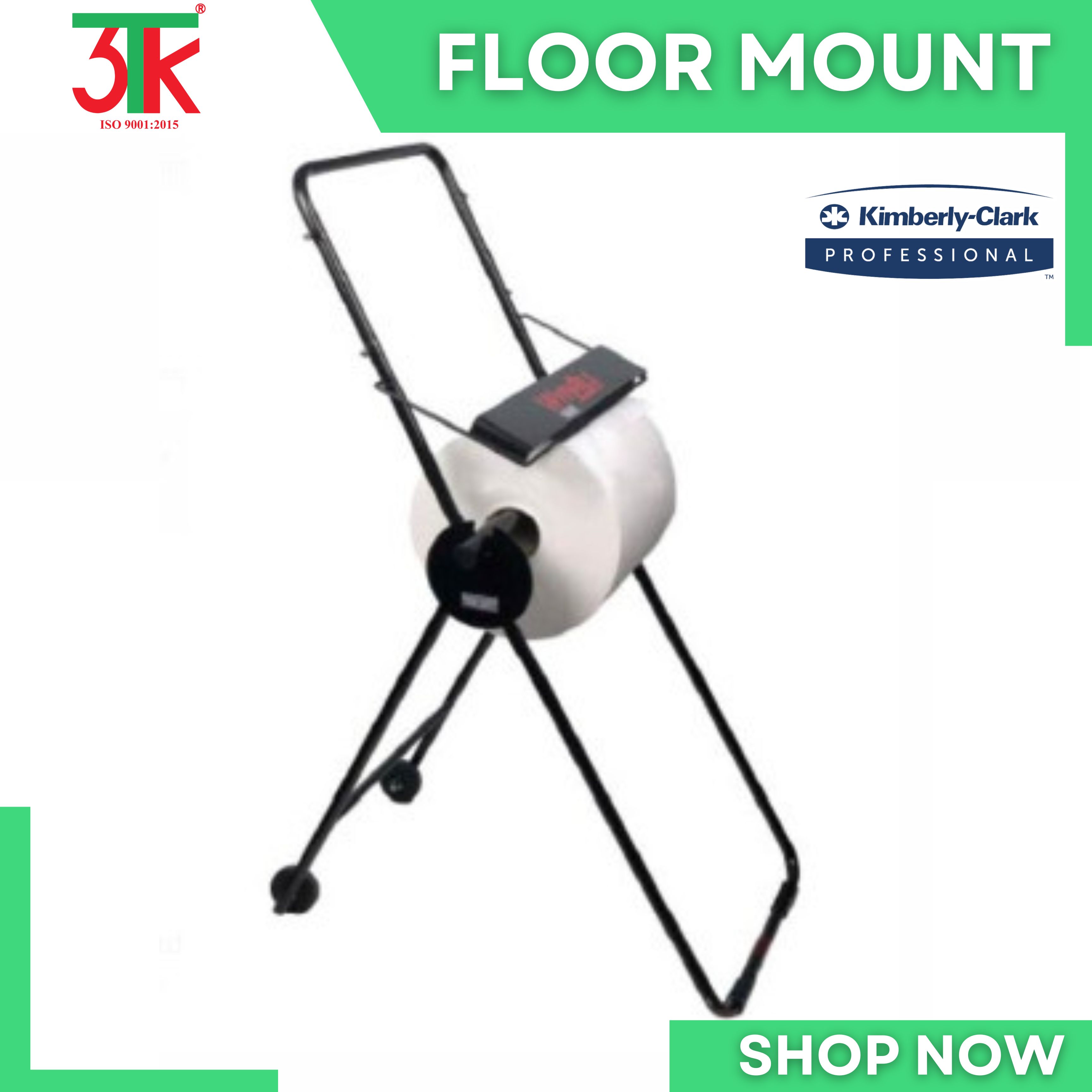 Xe đẩy FLOOR MOUNT JUMBO ROLL DISPE Mã 80585