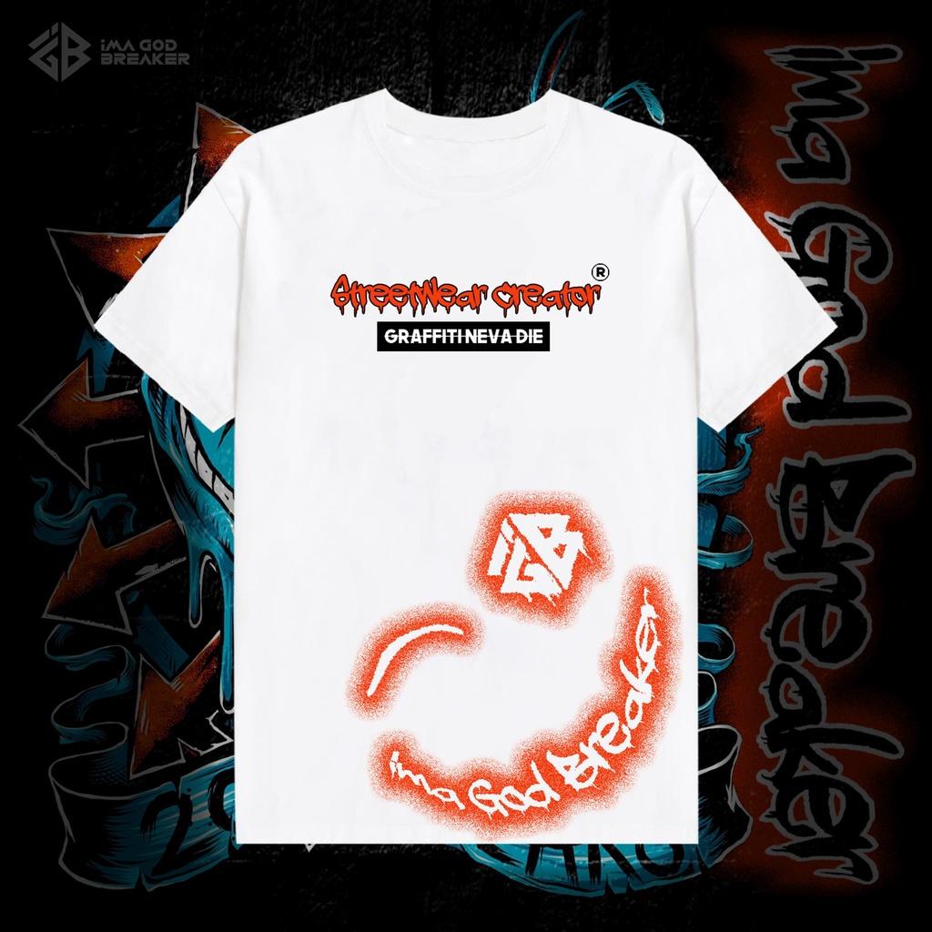 Áo Thun Đường Phố Mặt Cười iMA God Breaker