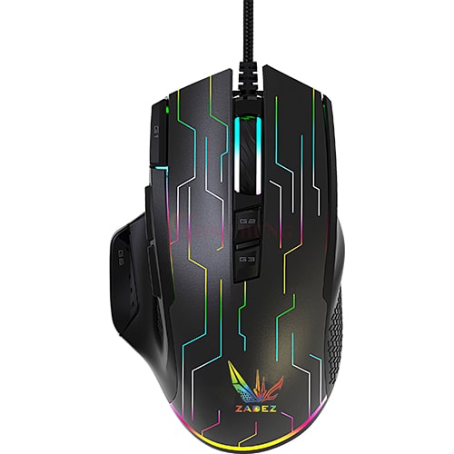 Chuột có dây Gaming Zadez GT-616M - Hàng chính hãng