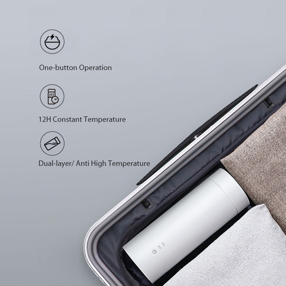 Bình Giữ Nhiệt Tích Hợp Đun Sôi Cầm Tay Xiaomi VIOMI Electric Thermos 2 in 1 - Hàng Nhập Khẩu