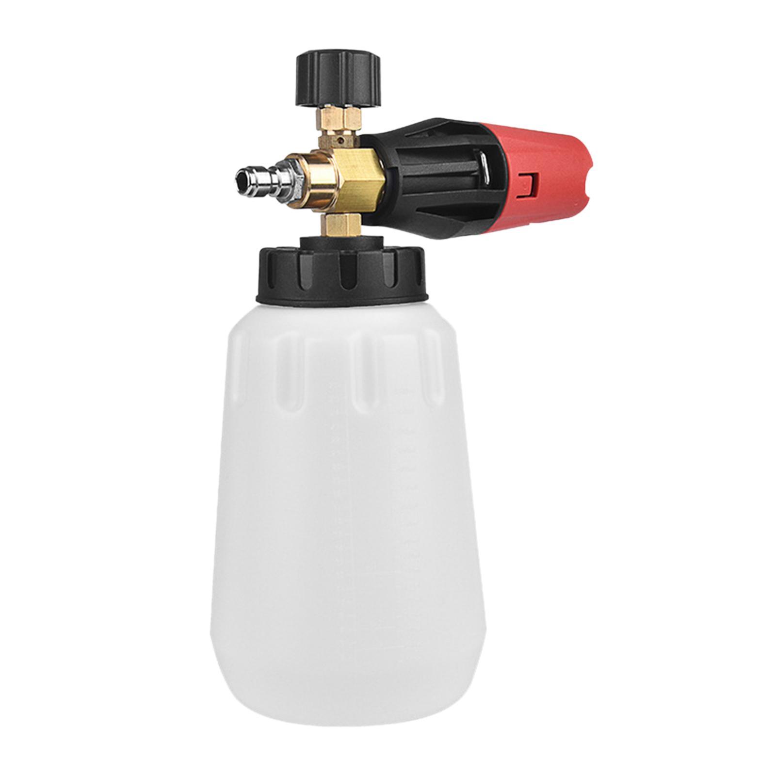Foaming Sprayer 1/4" Quick connect Washer Bottle for Car Window Washing