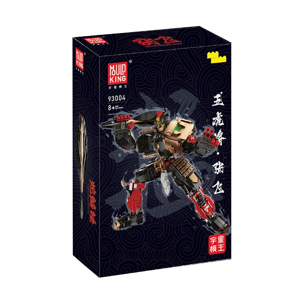 Đồ chơi Lắp ráp Trương Phi, Mould King 93004 Ngũ hổ tướng, Xếp hình thông minh, Mô hình tướng tam quốc